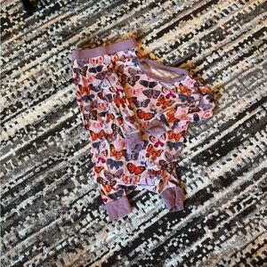 Little Sleepies Purple Butterfly Pajamas